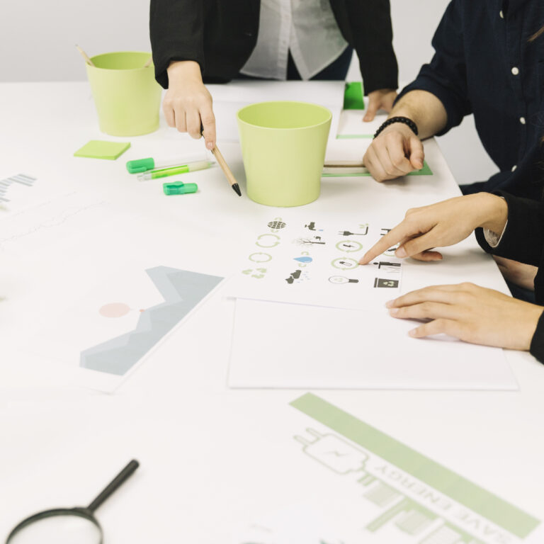 group-businesspeople-working-office Image description